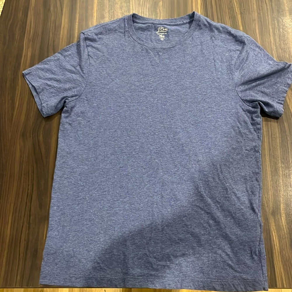 J. Crew, casual, blue T